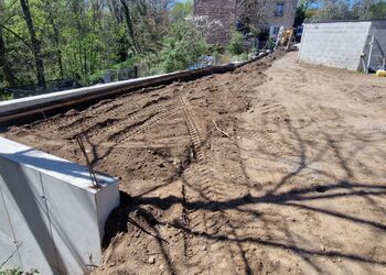Rénovation d'un mur de soutènement